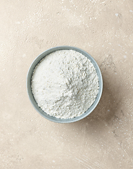Image showing bowl of flour