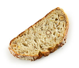 Image showing slice of healthy bread