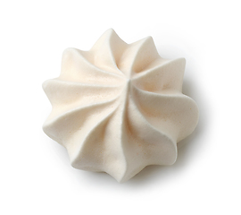 Image showing baked meringue cookie