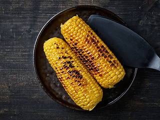 Image showing grilled sweet corn