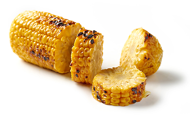 Image showing grilled sweet corn