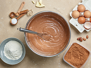 Image showing various baking ingredients