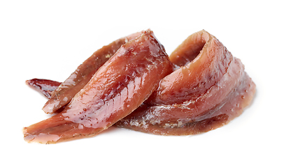 Image showing canned anchovy fillets