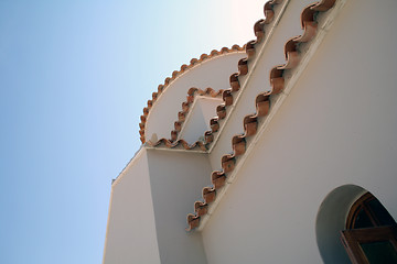 Image showing church roof-top