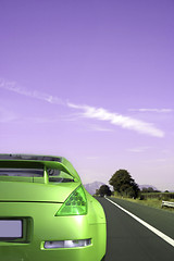 Image showing Car on the highway