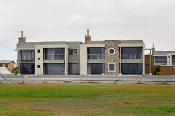 Image showing street in Walvis Bay city, Namibia