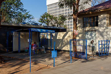 Image showing Public toilet in Bulawayo City, Zimbabwe