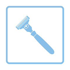 Image showing Safety razor icon