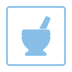 Image showing Mortar and pestle icon