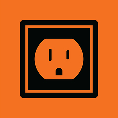 Image showing Electric outlet icon