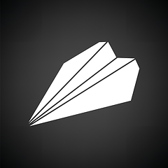 Image showing Paper plane icon