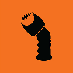 Image showing Police stun gun icon