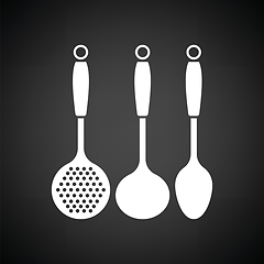 Image showing Ladle set icon