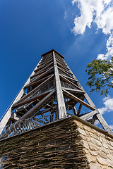 Image showing Lookout tower U Jakuba, Czech Republic