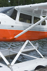 Image showing Detail of seaplane