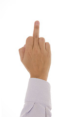 Image showing Obscene Gesture