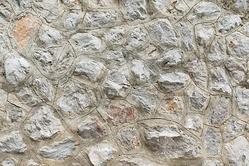 Image showing Rock wall texture