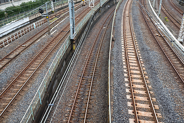 Image showing Train tracks