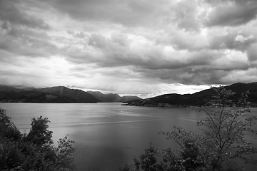 Image showing Hardangerfjord, Hordaland, Norway