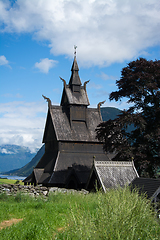 Image showing Hopperstad Stave Church, Sogn og Fjordane, Norway