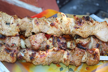 Image showing cooked appetizing barbecue