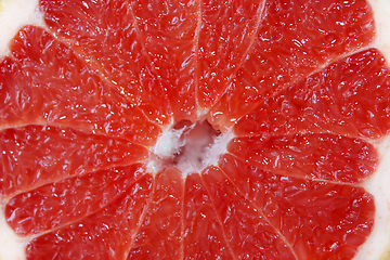 Image showing cut grapefruit