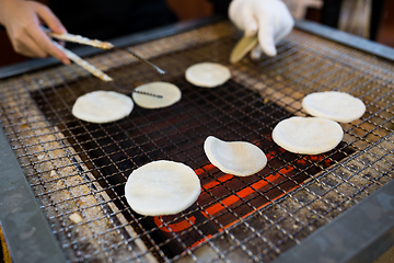 Image showing Grilled rice cracker