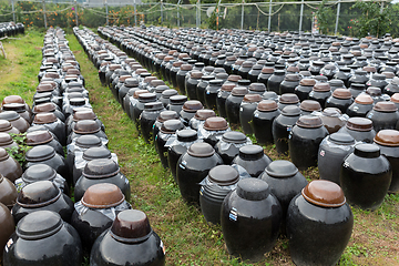 Image showing Storage of Vinegar in Barrel