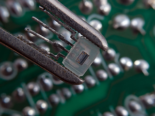 Image showing Electronic assembly