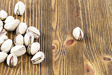 Image showing Pistachios , close up