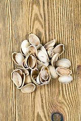 Image showing Pistachios empty shells