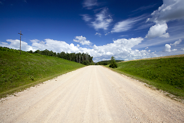 Image showing sandy rural road