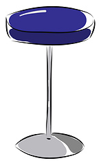 Image showing Bar stool vector illustration 