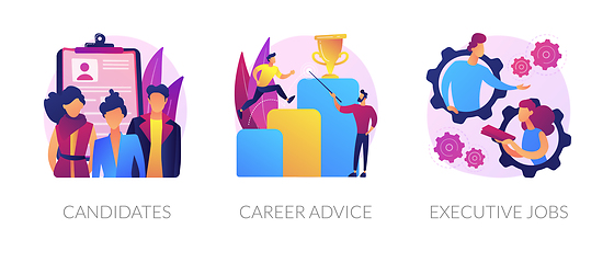 Image showing Careers vector concept metaphors.