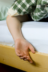 Image showing woman sleep