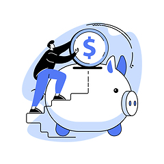 Image showing Fundraising abstract concept vector illustration.