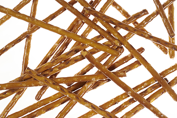 Image showing salt sticks closeup