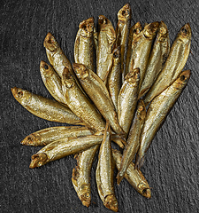 Image showing smoked sprats