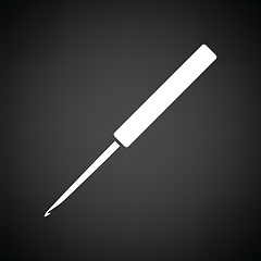 Image showing Crochet hook icon