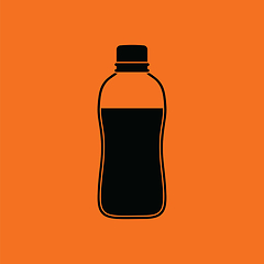 Image showing Sport bottle of drink icon