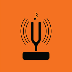 Image showing Tuning fork icon