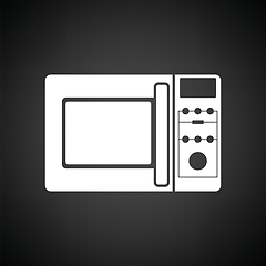 Image showing Micro wave oven icon