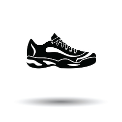 Image showing Tennis sneaker icon