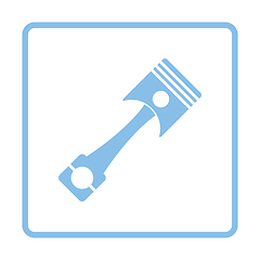 Image showing Car motor piston icon