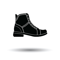 Image showing Woman boot icon