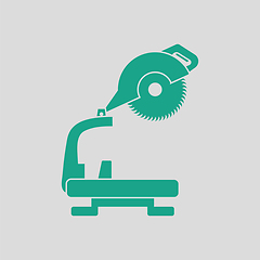 Image showing Circular end saw icon