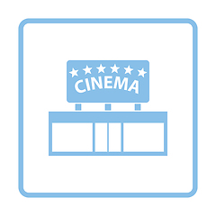 Image showing Cinema entrance icon