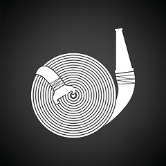 Image showing Fire hose icon