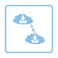 Image showing Cloud connection icon