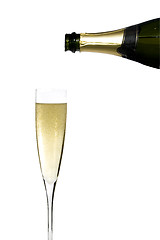 Image showing Champagne celebration